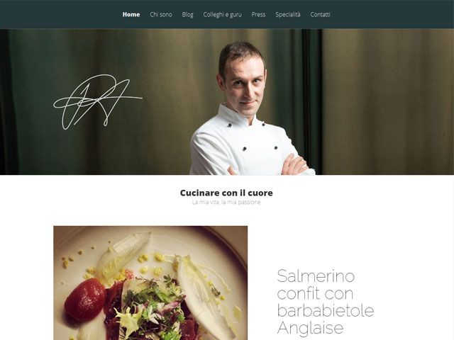 Artaserse Pasqual uno chef in profumo di stelle